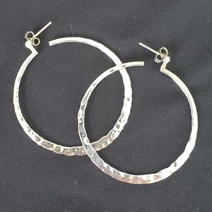 Silpada Sterling Silver hoop earrings
